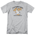 Garfield - Foot Fungus Karate - Adult Unisex Short Sleeve T-Shirt - Gray