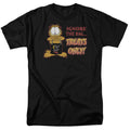 Garfield - Treats Only - Adult Unisex Short Sleeve T-Shirt - Black