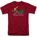 Garfield - Wont Miss It - Adult Unisex Short Sleeve T-Shirt - Red