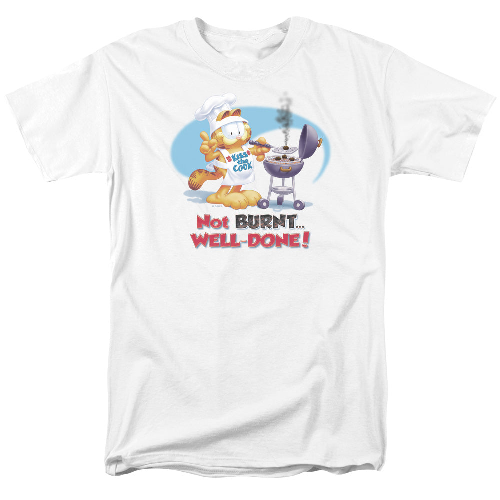 Garfield - Well Done - Adult Unisex Short Sleeve T-Shirt - White