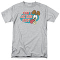 Garfield - Question - Adult Unisex Short Sleeve T-Shirt - Gray