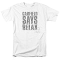 Garfield - Relax - Adult Unisex Short Sleeve T-Shirt - White