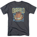 Garfield - Rad Garfield - Adult Unisex Short Sleeve T-Shirt - Gray