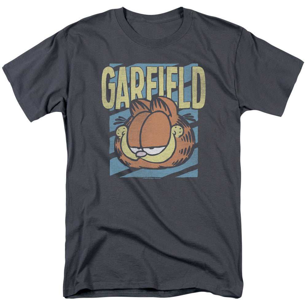 Garfield - Rad Garfield - Adult Unisex Short Sleeve T-Shirt - Gray