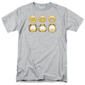 Garfield - Emojis - Adult Unisex Short Sleeve T-Shirt - Gray