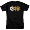 Garfield - 40 Years - Adult Unisex Short Sleeve T-Shirt - Black