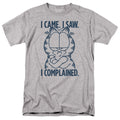 Garfield - I Complained - Adult Unisex Short Sleeve T-Shirt - Gray