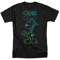 Garfield - Hotshot Odie - Adult Unisex Short Sleeve T-Shirt - Black