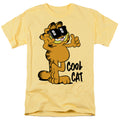 Garfield - Cool Cat - Adult Unisex Short Sleeve T-Shirt - Blue