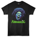George Clinton - Cooltone Funkadelic - American Classics - Front Print Black Adult Short Sleeve T-Shirt