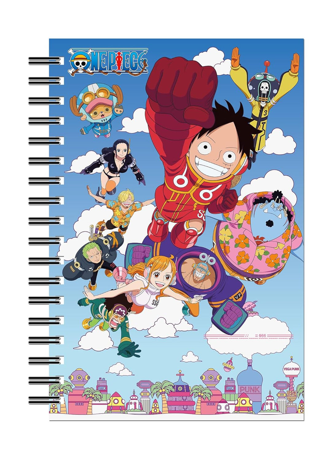 One Piece - Egghead Island Group Characters Notebook - Great Eastern Entertainment