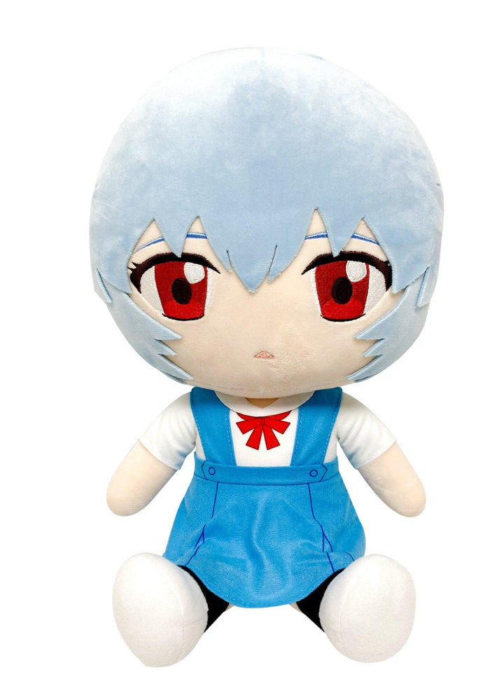 The End of Evangelion - Rei Ayanami Uniform Sitting Plush 12" - Great Eastern Entertainment