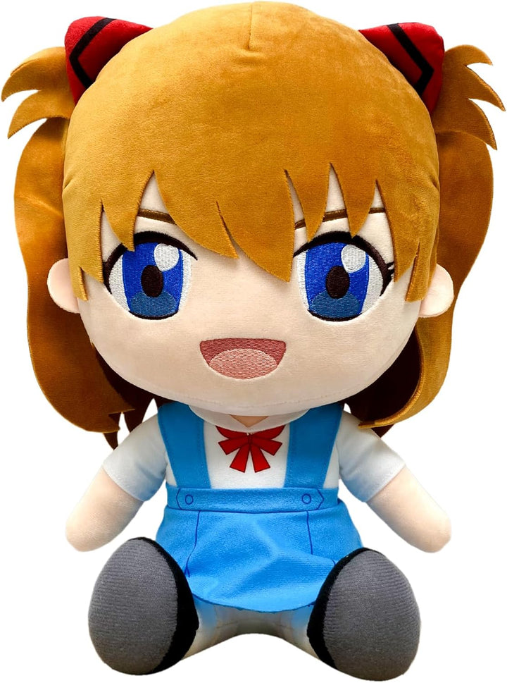 The End of Evangelion - Asuka Langley Soryu Uniform Sitting Plush 12" - Great Eastern Entertainment