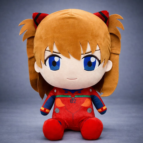 Evangelion New Movie - Asuka Langley Shikinami - Plug Suit Sitting Plush 12"