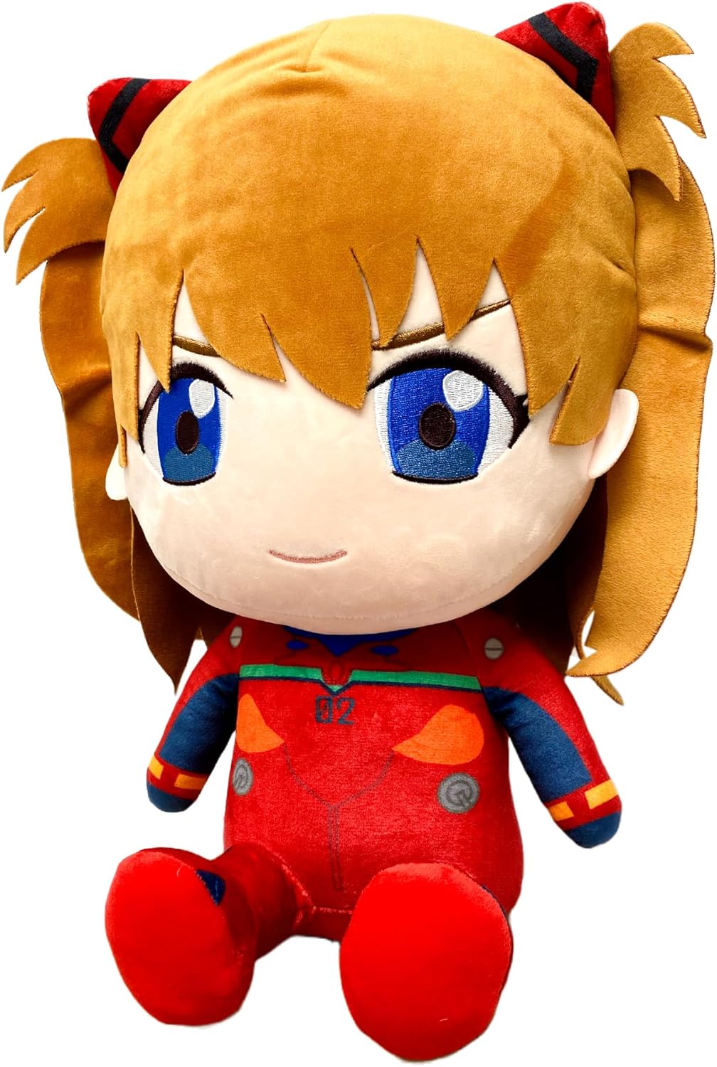 Evangelion New Movie - Asuka Langley Shikinami - Plug Suit Sitting Plush 12"