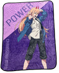 Great Eastern Entertainment - Chainsaw Man - Power - Art Solo Throw Blanket