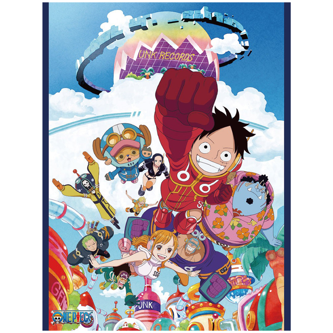 One Piece - Future Island Egghead Group Characters Throw Blanket 46 x 60 inches