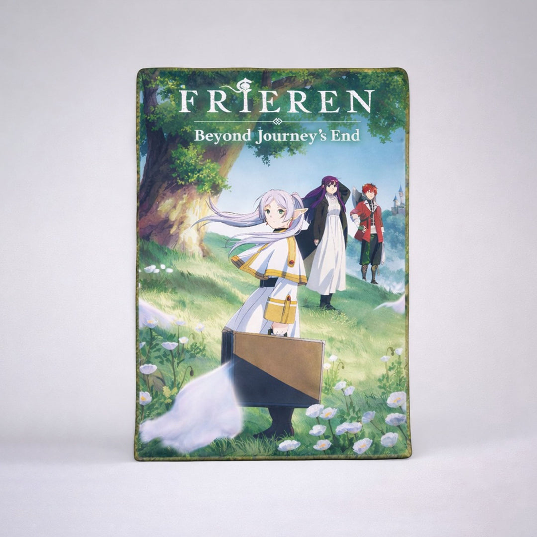 Frieren: Beyond Journey's End - Key Art Sublimation Throw Blanket 60in By 46in