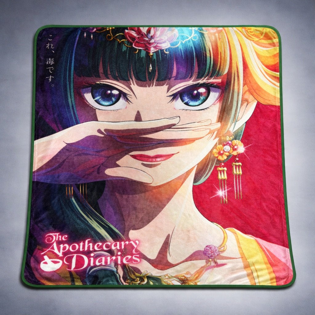 The Apothecary Diaries - Maomao Face Art - Throw Blanket