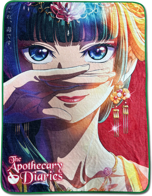 The Apothecary Diaries - Maomao Face Art - Throw Blanket