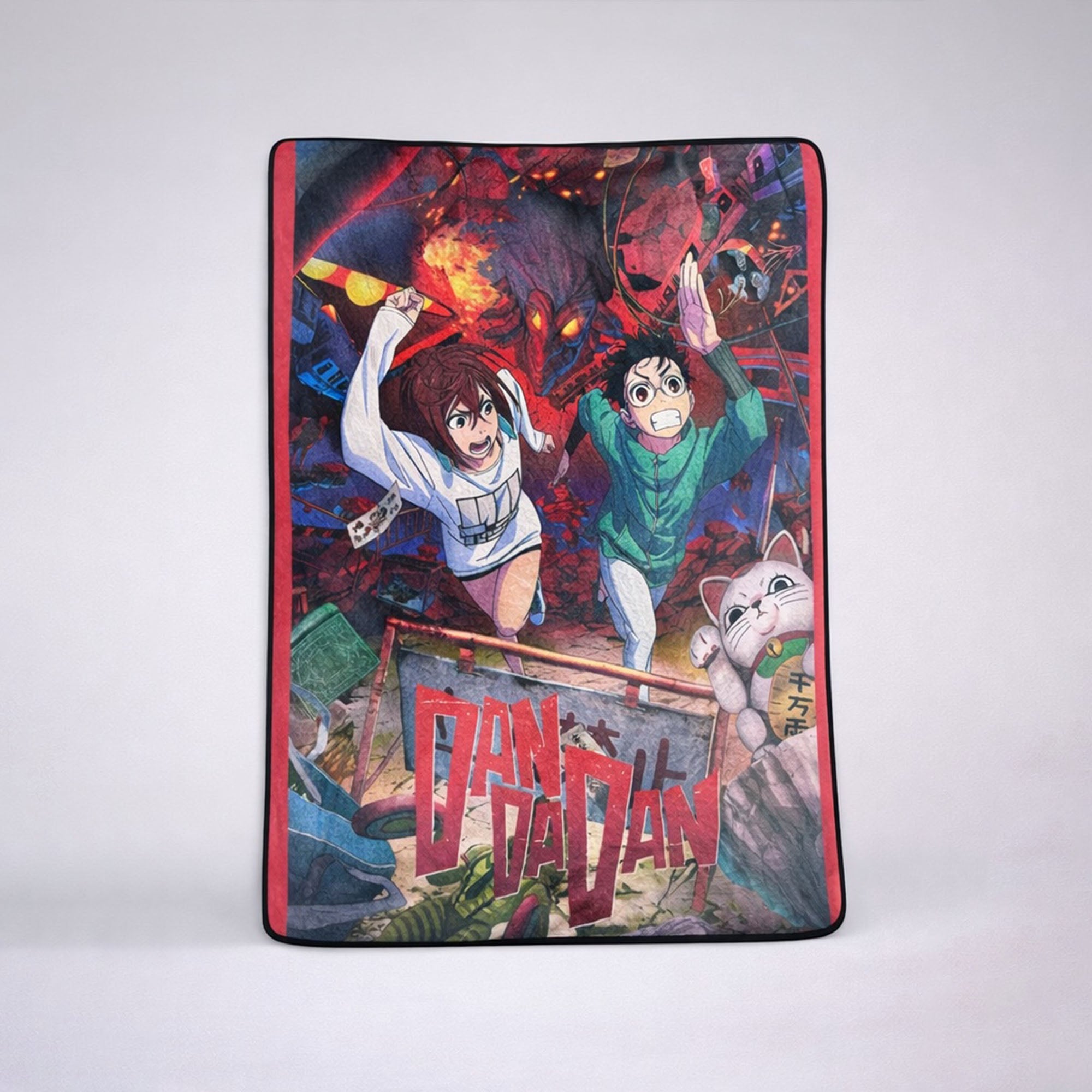 Dan Da Dan - Key Visual #1 Sublimation Throw Blanket 60in By 46in