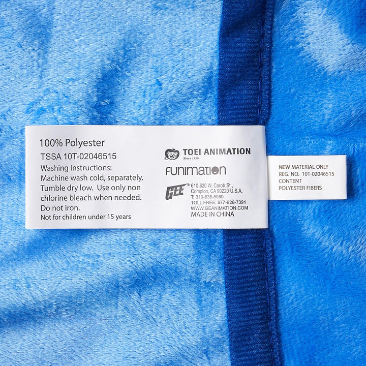 Great Eastern Entertainment - Dragon Ball Z - Group In The Sky Sublimation Throw Blanket