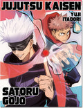 Jujutsu Kaisen - Newtype Art Satoru Gojo & Yuji Itadori Throw Blanket 60in By 46in