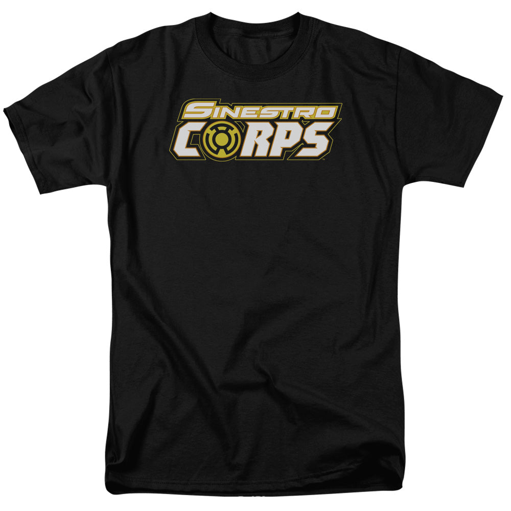 DC Comics - Green Lantern - Sinestro Corps Logo - Adult Unisex T-Shirt - Black