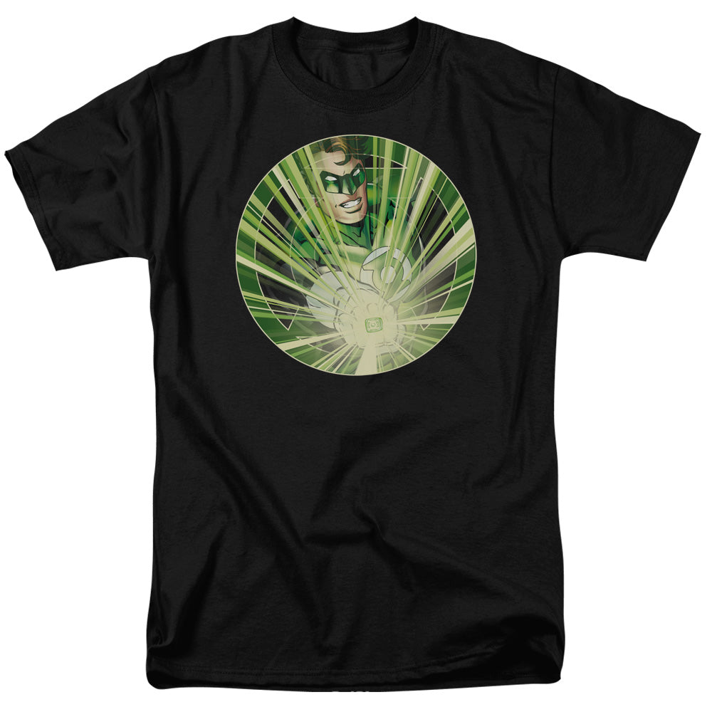 DC Comics - Green Lantern - Light Em Up - Adult Unisex T-Shirt - Black