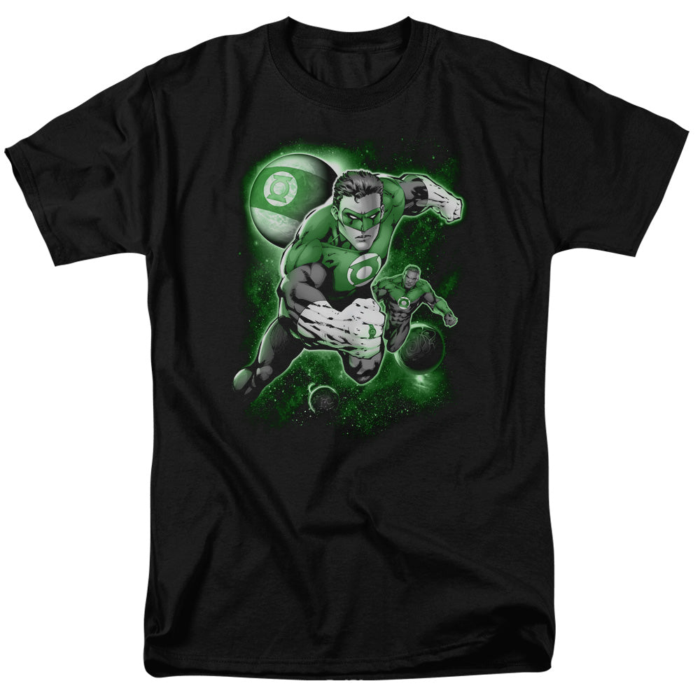 DC Comics - Green Lantern - Lantern Planet - Adult Unisex T-Shirt - Black