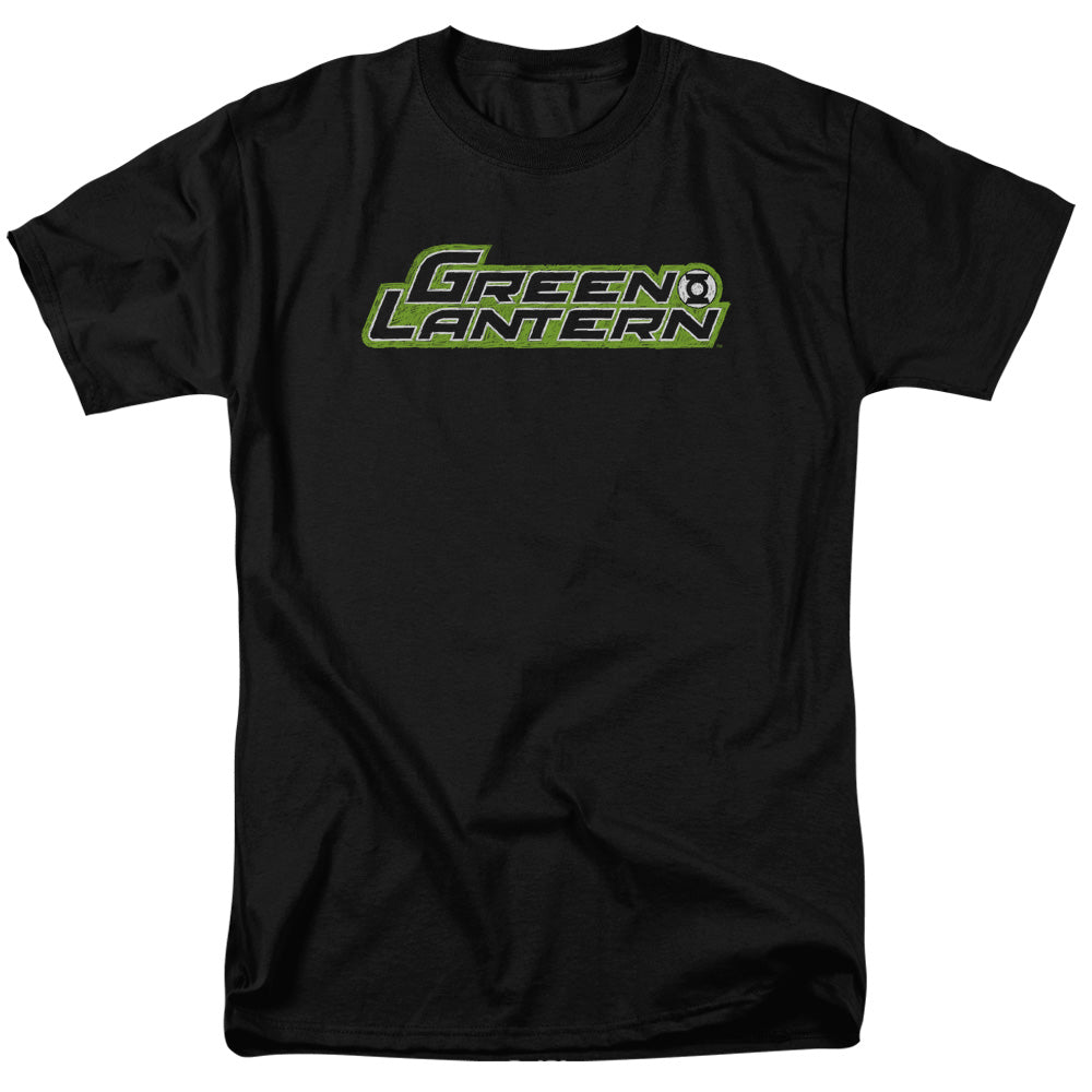DC Comics - Green Lantern - Scribble Title - Adult Unisex T-Shirt - Black