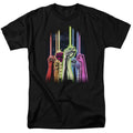 DC Comics - Green Lantern - Rainbow Corps - Adult Unisex T-Shirt - Black