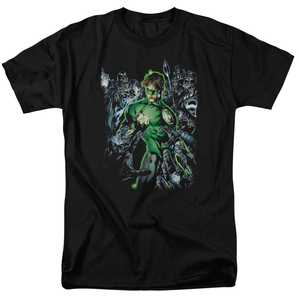 DC Comics - Green Lantern - Surrounded By Death - Adult Unisex T-Shirt - Black