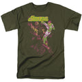 DC Comics - Green Lantern - Lantern Spray - Adult Unisex T-Shirt - Green