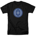 DC Comics - Green Lantern - Indigo Symbol - Adult Unisex T-Shirt - Black