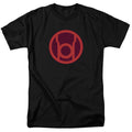 DC Comics - Green Lantern - Red Symbol - Adult Unisex T-Shirt - Black