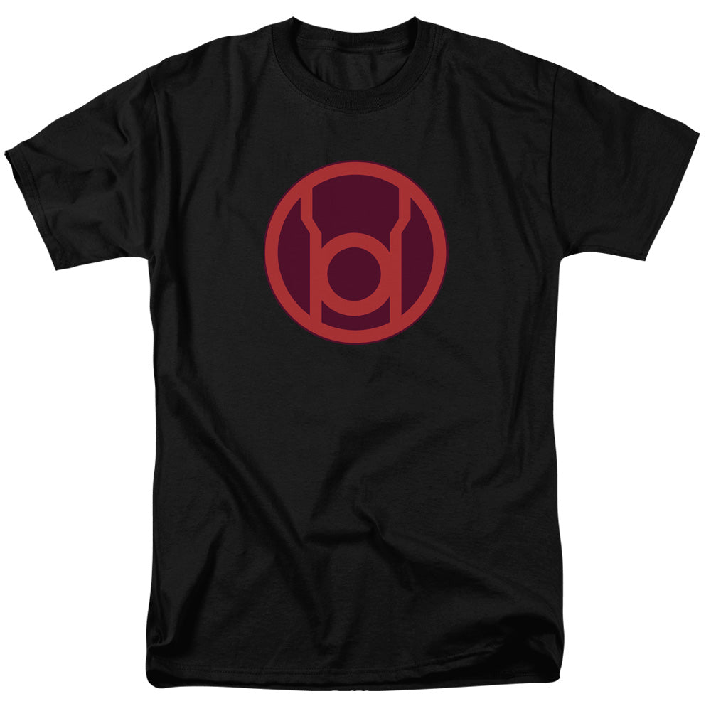 DC Comics - Green Lantern - Red Symbol - Adult Unisex T-Shirt - Black