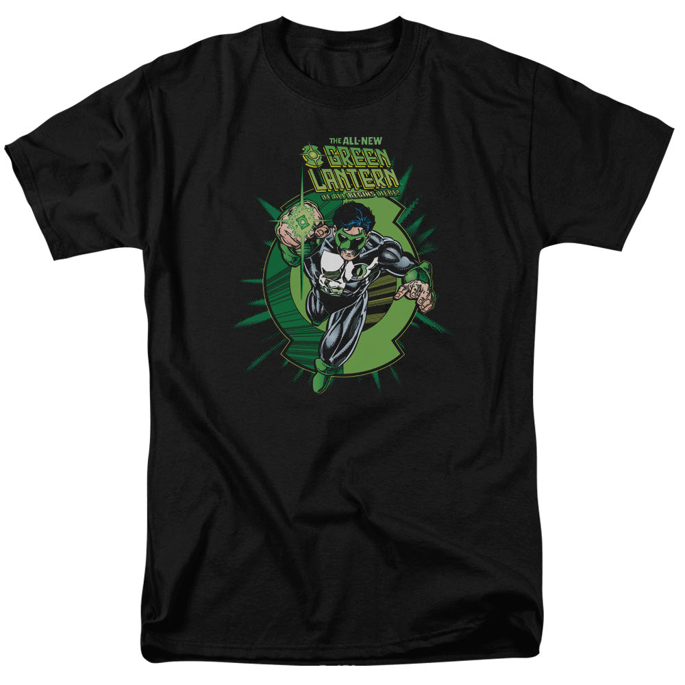 DC Comics - Green Lantern - Rayner Cover - Adult Unisex T-Shirt - Black