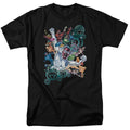 DC Comics - Green Lantern - Lanterns Unite - Adult Unisex T-Shirt - Black
