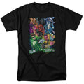 DC Comics - Green Lantern - Blackest Group - Adult Unisex T-Shirt - Black