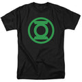 DC Comics - Green Lantern - Green Emblem - Adult Unisex T-Shirt - Black