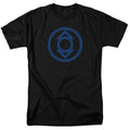 DC Comics - Green Lantern - Blue Emblem - Adult Unisex T-Shirt - Black
