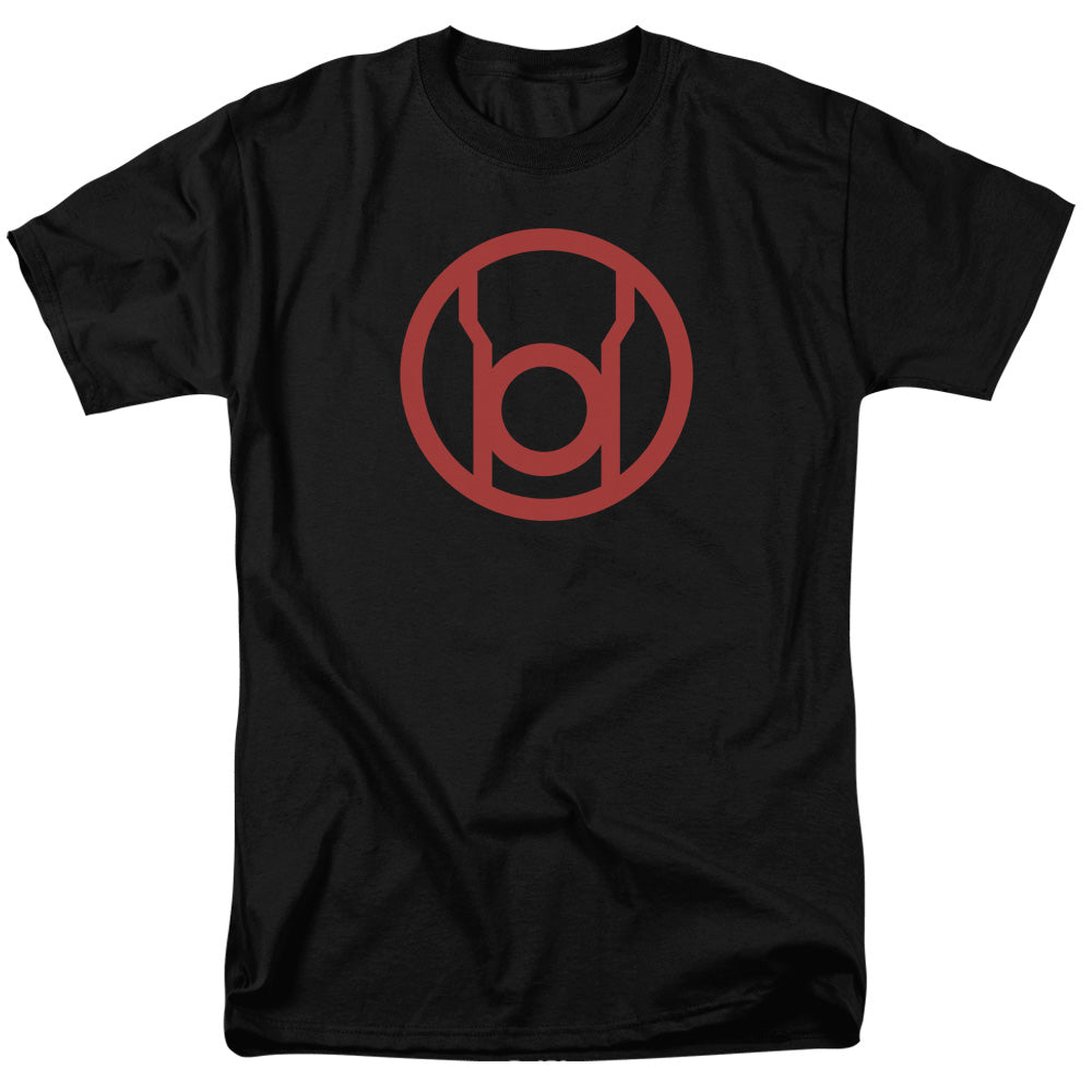 DC Comics - Green Lantern - Red Emblem - Adult Unisex T-Shirt - Black