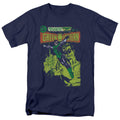 DC Comics - Green Lantern - Vintage Cover - Adult Unisex T-Shirt - Blue