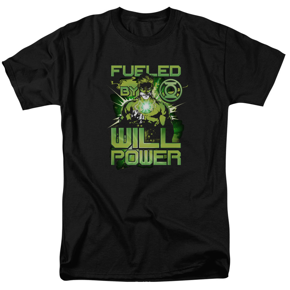 DC Comics - Green Lantern - Fueled - Adult Unisex Short Sleeve T-Shirt - Black