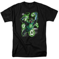 DC Comics - Green Lantern - Earth Sector - Adult Unisex T-Shirt - Black