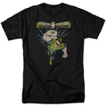 DC Comics - Green Lantern - Powerful - Adult Unisex Short Sleeve T-Shirt - Black