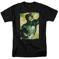 DC Comics - Green Lantern - Up Up - Adult Unisex Short Sleeve T-Shirt - Black