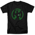 DC Comics - Green Lantern - Symbol Knockout - Adult Unisex T-Shirt - Black