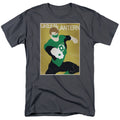 DC Comics - Green Lantern - Simple Poster - Adult Unisex T-Shirt - Gray